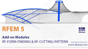 RF-FORM-FINDING and RF-CUTTING-OUT Add-on Modules