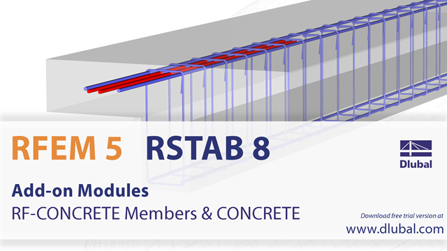 RF-CONCRETE Members and CONCRETE Add-on Modules