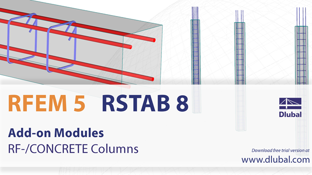 RF-/CONCRETE Columns Add-on Module