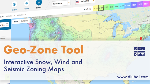 Geo-Zone Tool: Interactive Load Zone Maps for Snow, Wind, and Earthquakes
