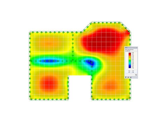 RF-CONCRETE Add-on Module Deflect for RFEM | Tensile Structures - Calculation of Analytical Deformation