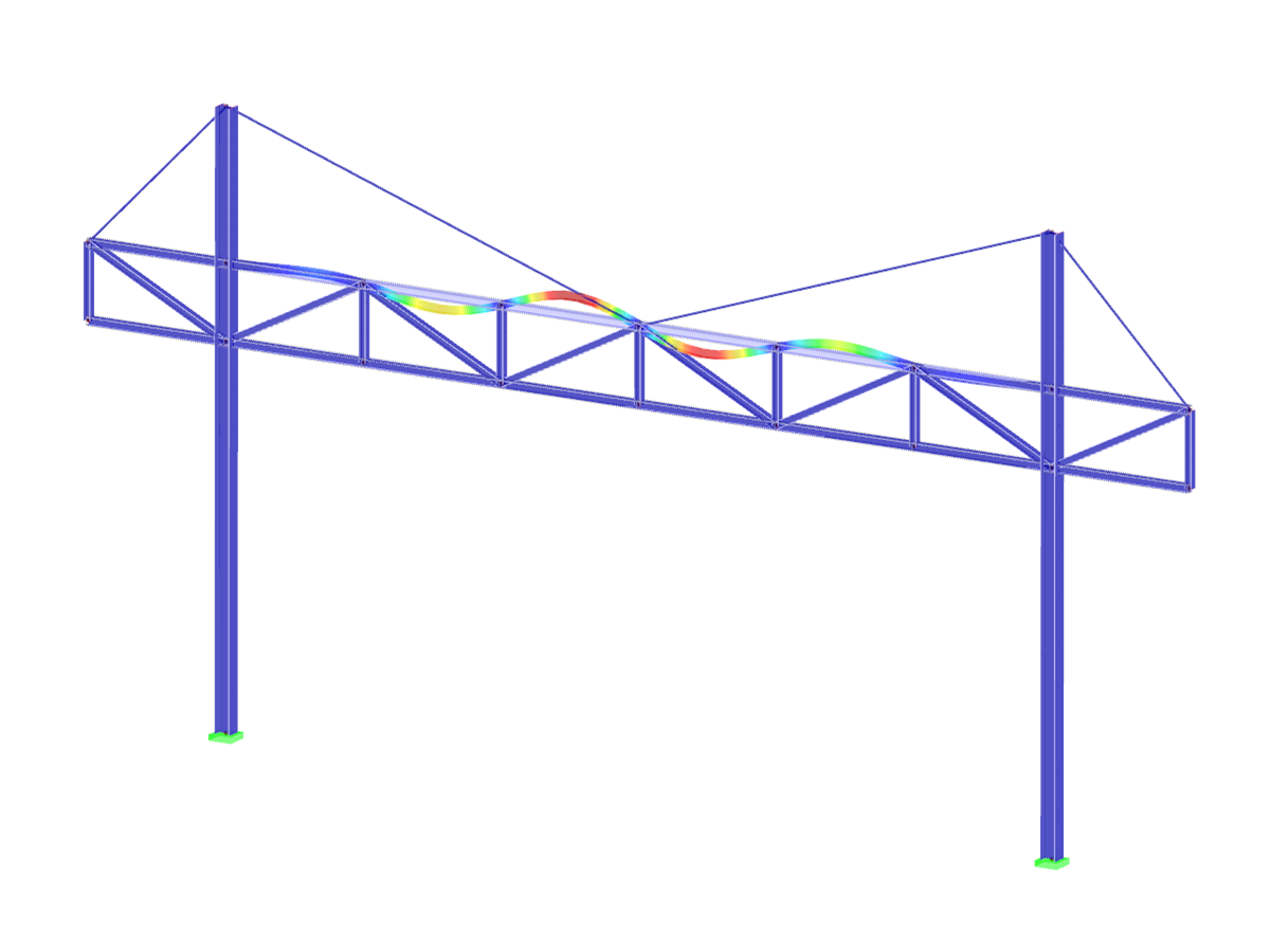 RSBUCK Add-on Module for RSTAB | Stability Analysis of Framework Structures