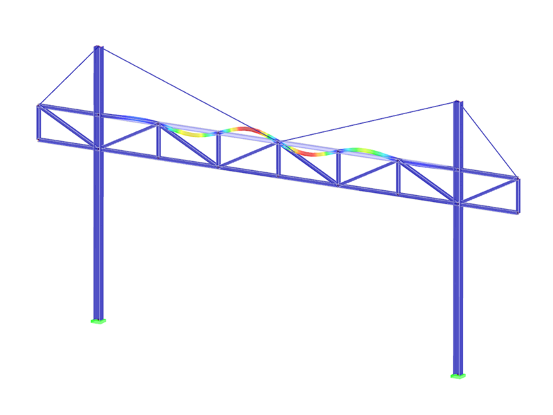 RSBUCK Add-on Module for RSTAB | Stability Analysis of Framework Structures