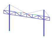 RSBUCK Add-on Module for RSTAB | Stability Analysis of Framework Structures