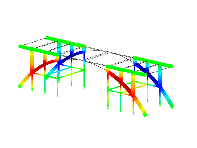 RF-/STAGES Add-on Module for RFEM/RSTAB | Consideration of Construction Stages