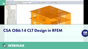 CSA O86:14 CLT Design in RFEM