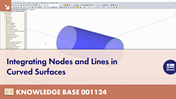 Integrate Nodes and Lines in Curved Surfaces
