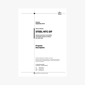 STEEL NTC-DF Manual 