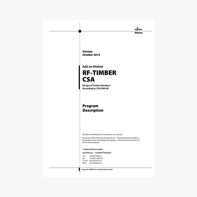RF-TIMBER CSA Manual 