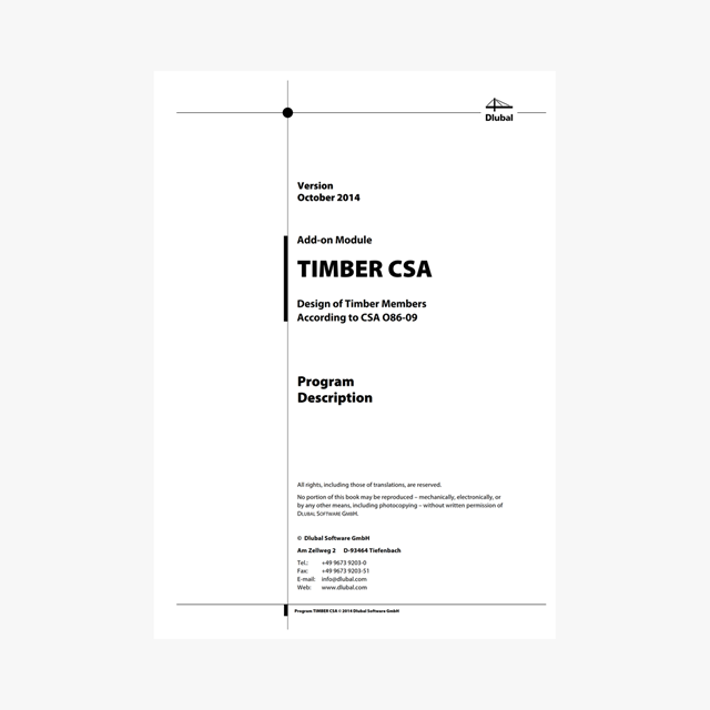 TIMBER CSA Manual 