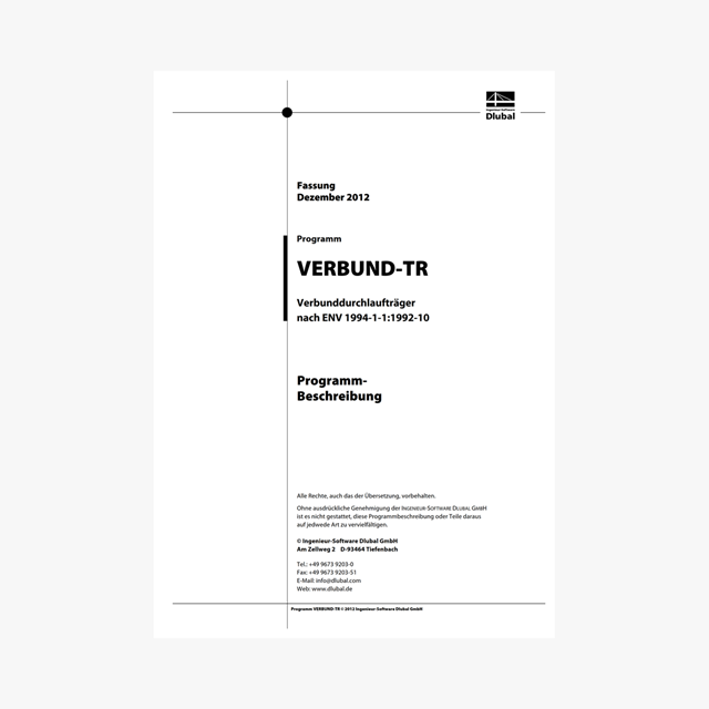VERBUND-TR Manual