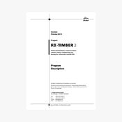 RX-TIMBER 2 Manual Examples