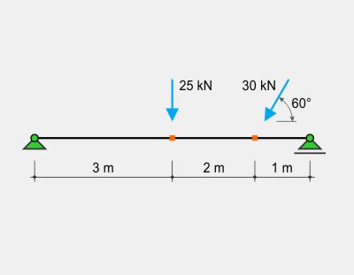 Structural Analysis Exercise No. 6 | Load Types: Member Loads Part 1 | Video Introduction to RSTAB