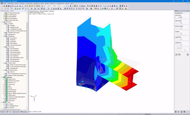 Steel Connection as Surface Model in RFEM