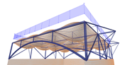 Roof with Pneumatic Cushions