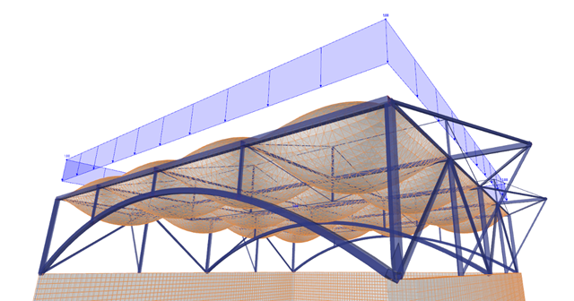 Roof with Pneumatic Cushions