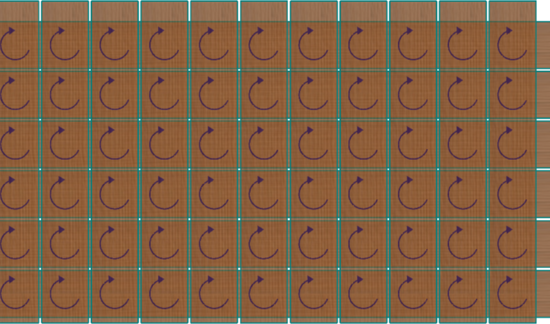 Torsional stress at the intersection points of a cross -laminated timber plate in RFEM