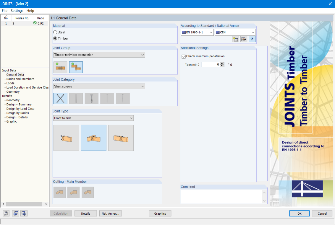 Window 1.1 General Data