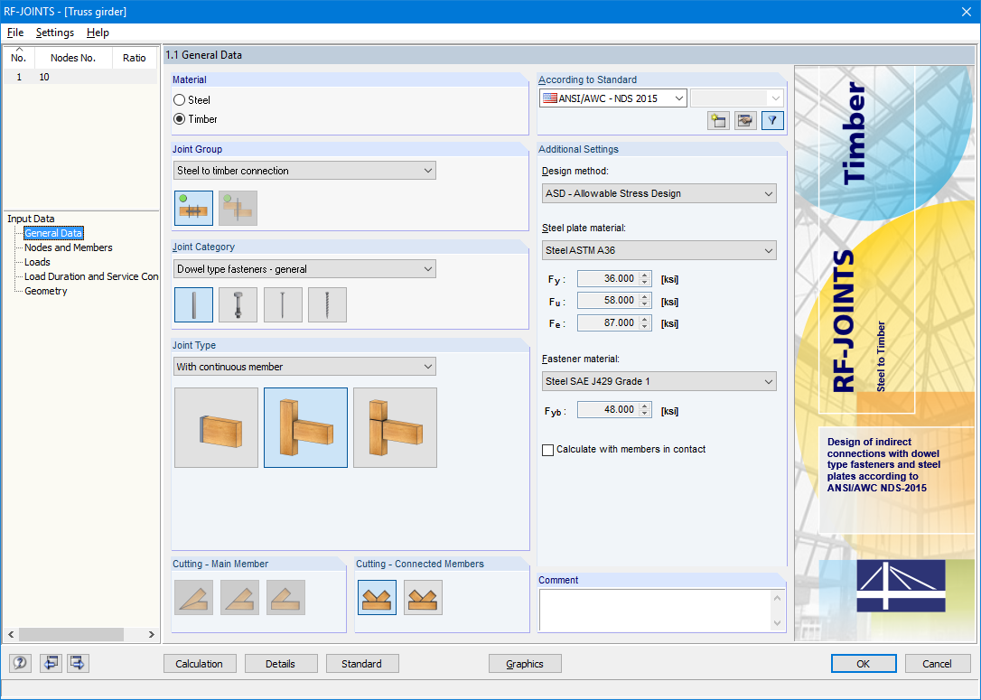 Window 1.1 General Data
