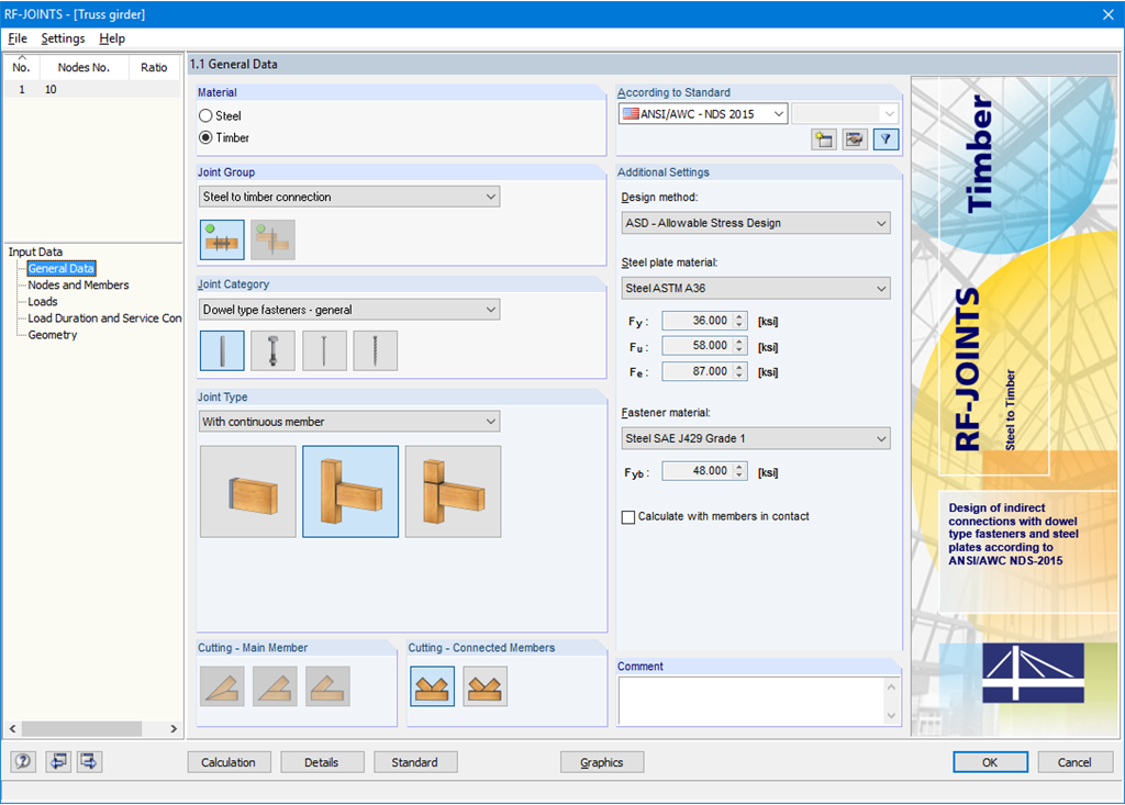 Window 1.1 General Data