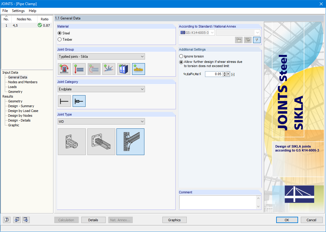 Window 1.1 General Data