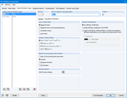 Calculation Parameters for Natural Vibration Cases