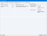 Calculation Parameters