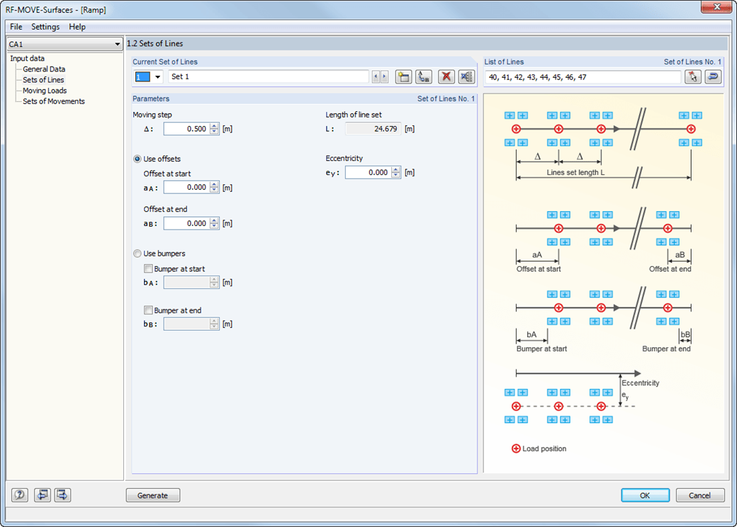 Window 1.2 Sets of Lines