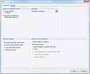 Detailed Settings for Calculation