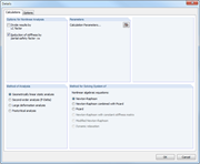 Detailed Settings for Calculation