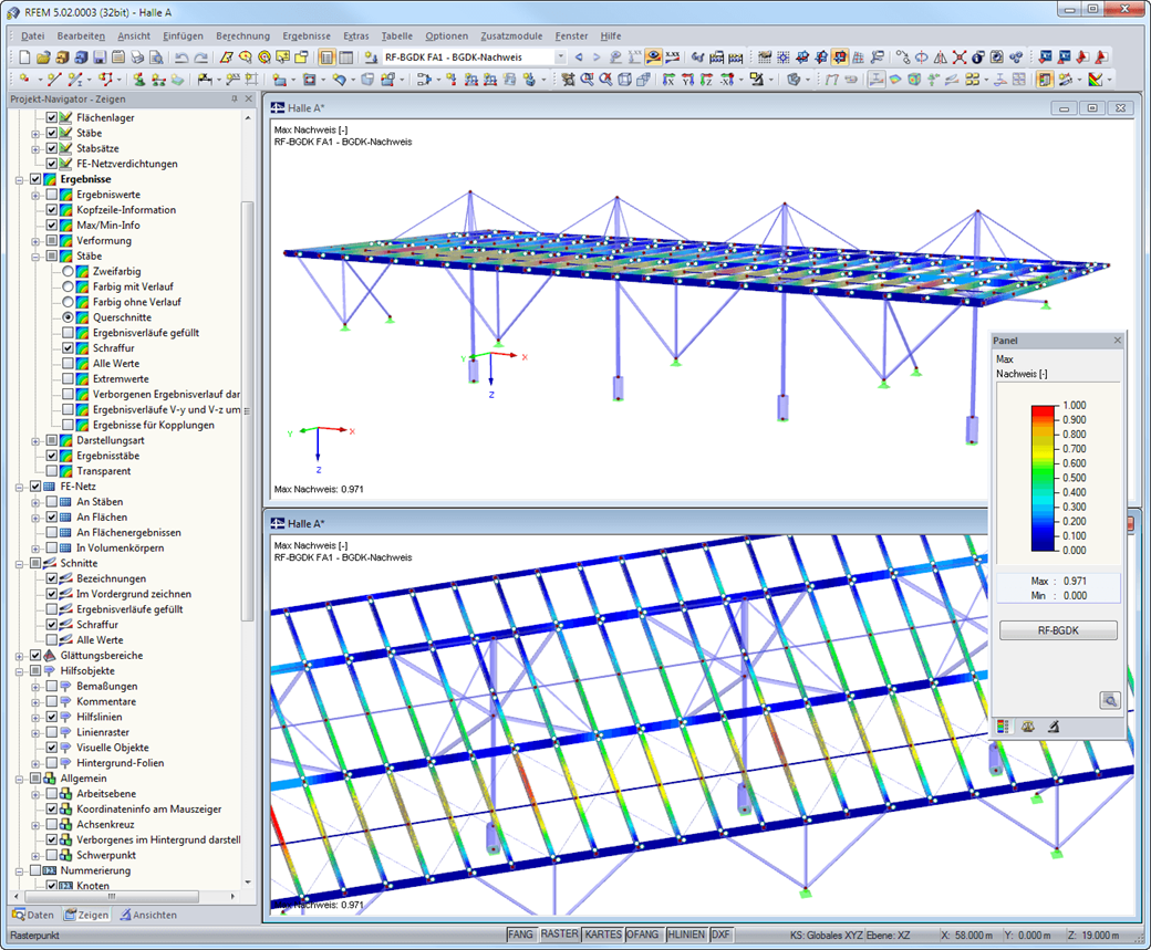 Graphical Results Display in RFEM