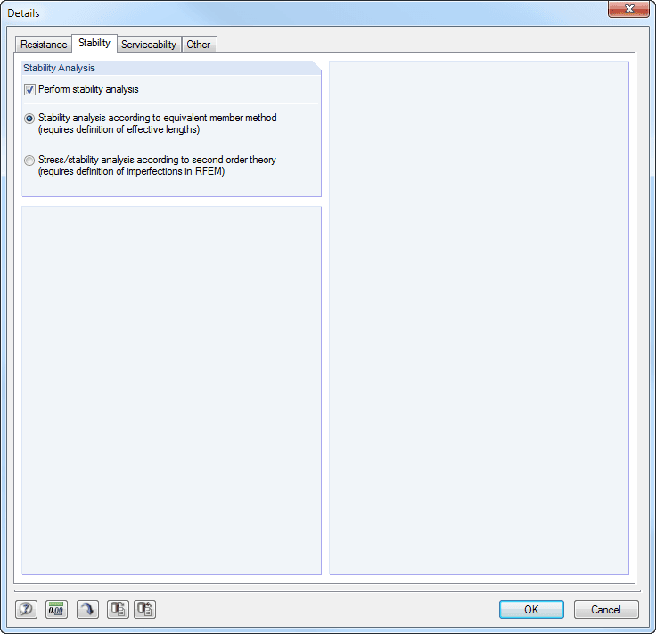 Detail Settings Stability