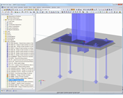 Footing Visualized in RFEM