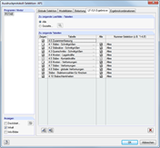 Selection in Printout Report