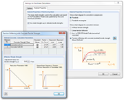 Material Properties for Nonlinear Calculation