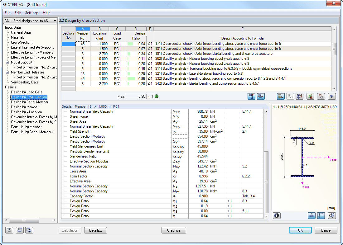 Window 2.2 Design by Cross-Section