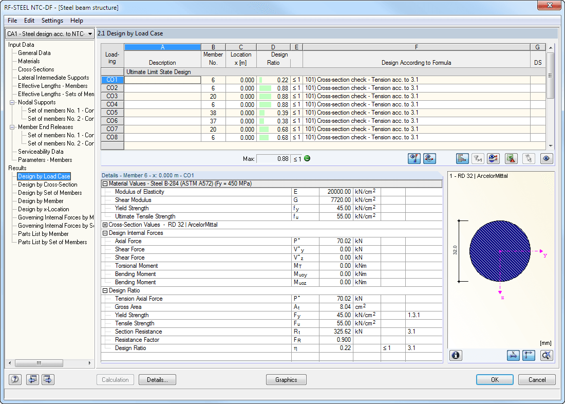 Window 2.2 Design by Cross-Section