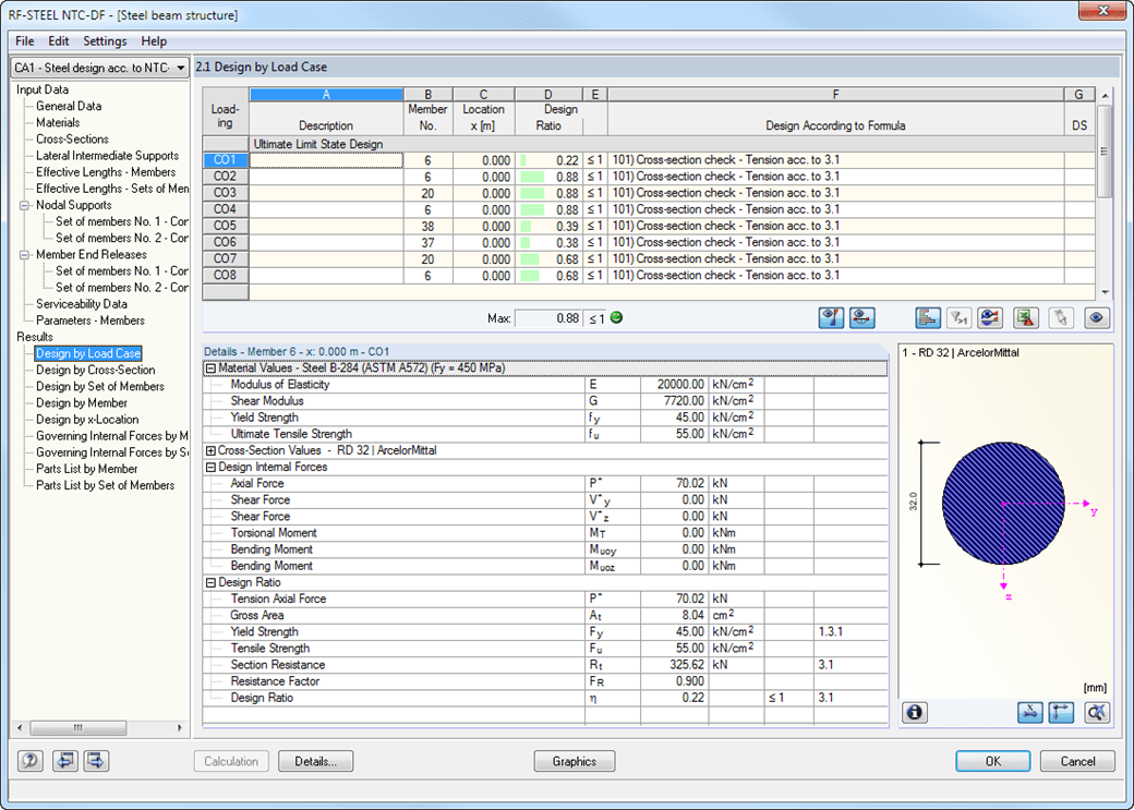Window 2.2 Design by Cross-Section