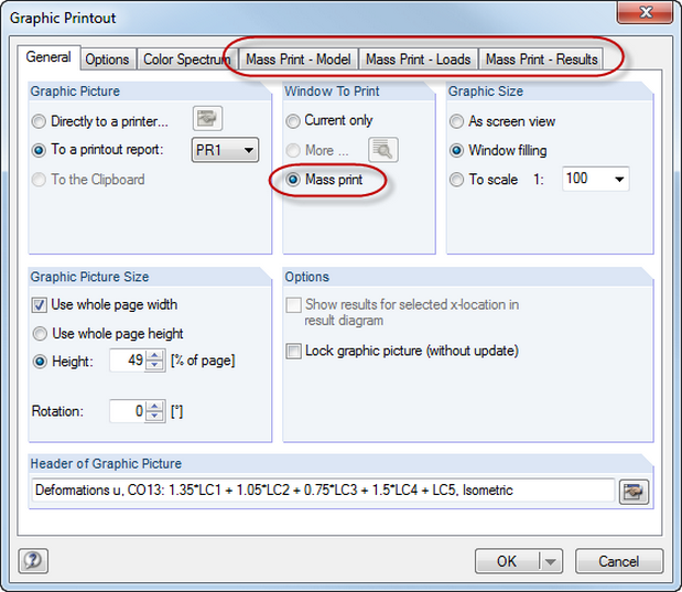Printing Graphics as Series