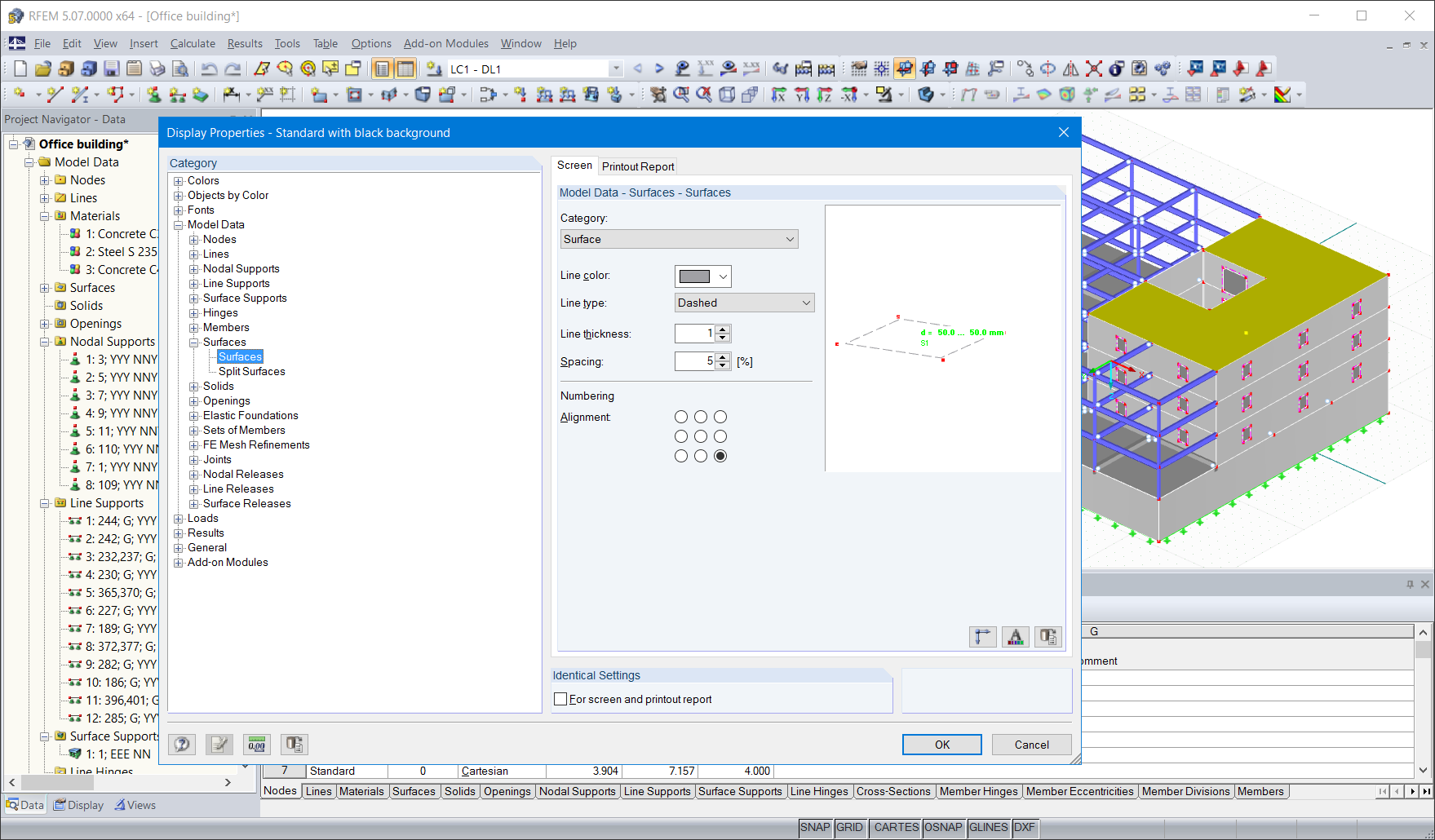Setting Display Properties