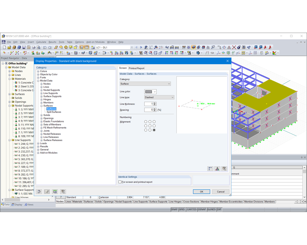 Setting Display Properties