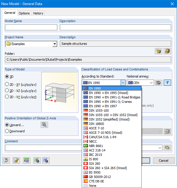 Defining the Standard in the Model General Data