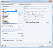Program Language Selection 
