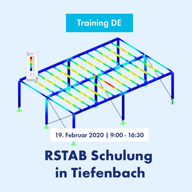 RSTAB Training: Basic Training on RSTAB Structural Frame and Truss Analysis Software 
February 19, 2020