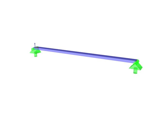 Single-Span Beam Made of Cold-Formed Section