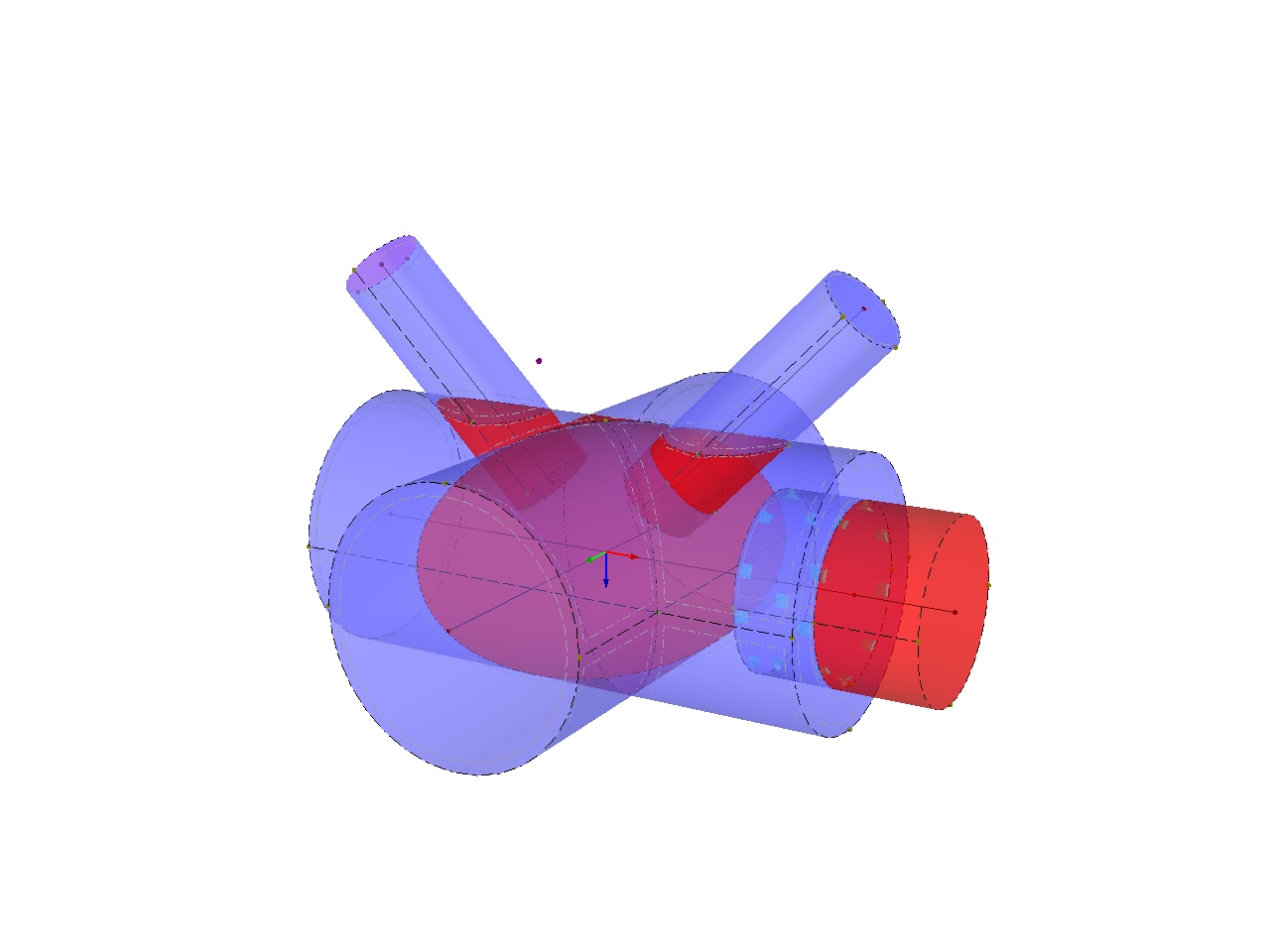 Steel Node as Solid Model