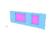 Cross-Laminated Timber (CLT) Wall Element