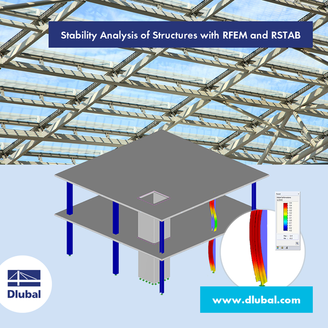 Stability Analysis of Structures with RFEM and RSTAB
