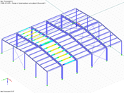 Model for Webinar "Design of Cold-Formed Steel Sections According to Eurocode 3"