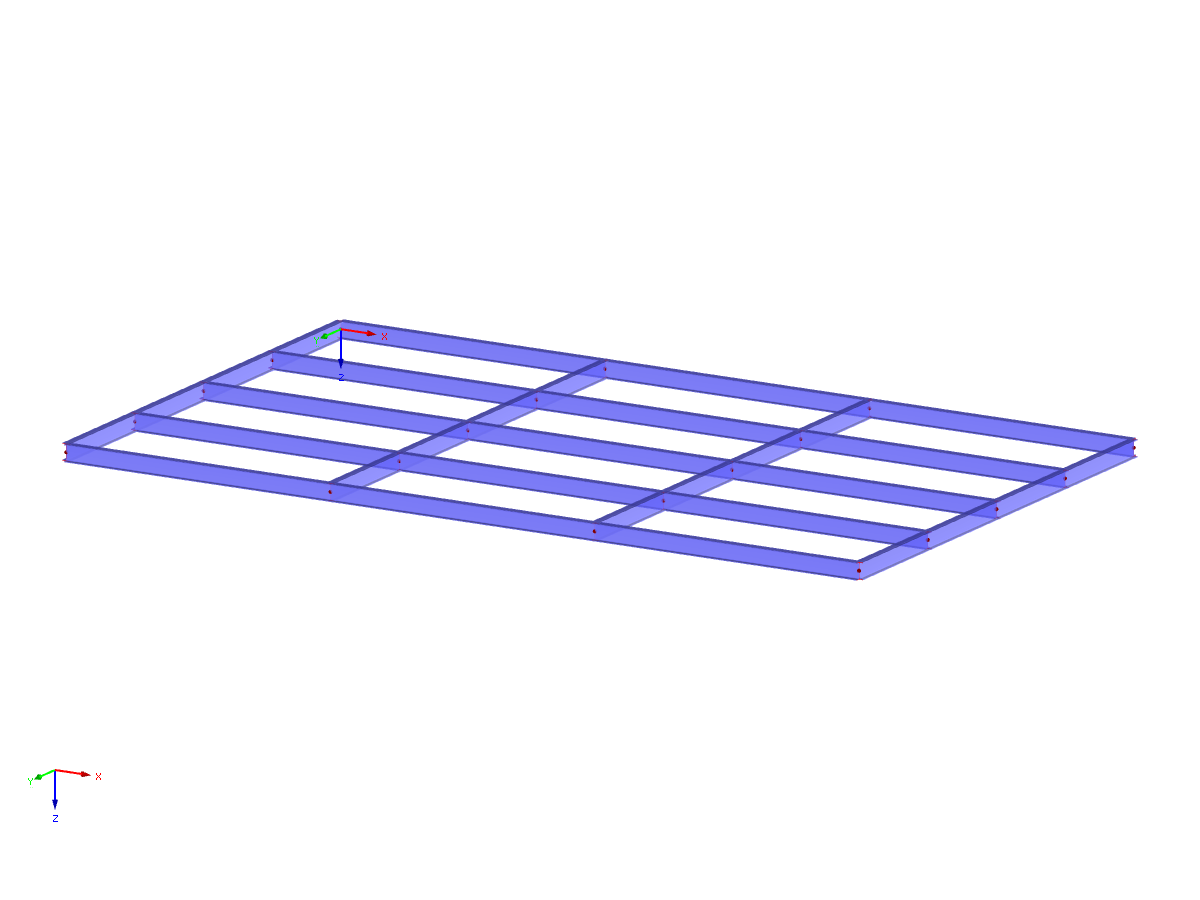 Model of Girder Grillage